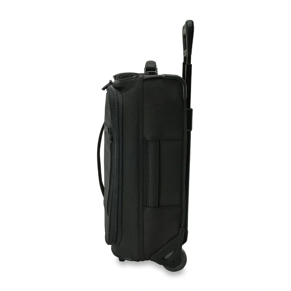 Briggs & Riley Baseline Global 2 Wheel Duffel Carry On Bag Travel Luggage Black